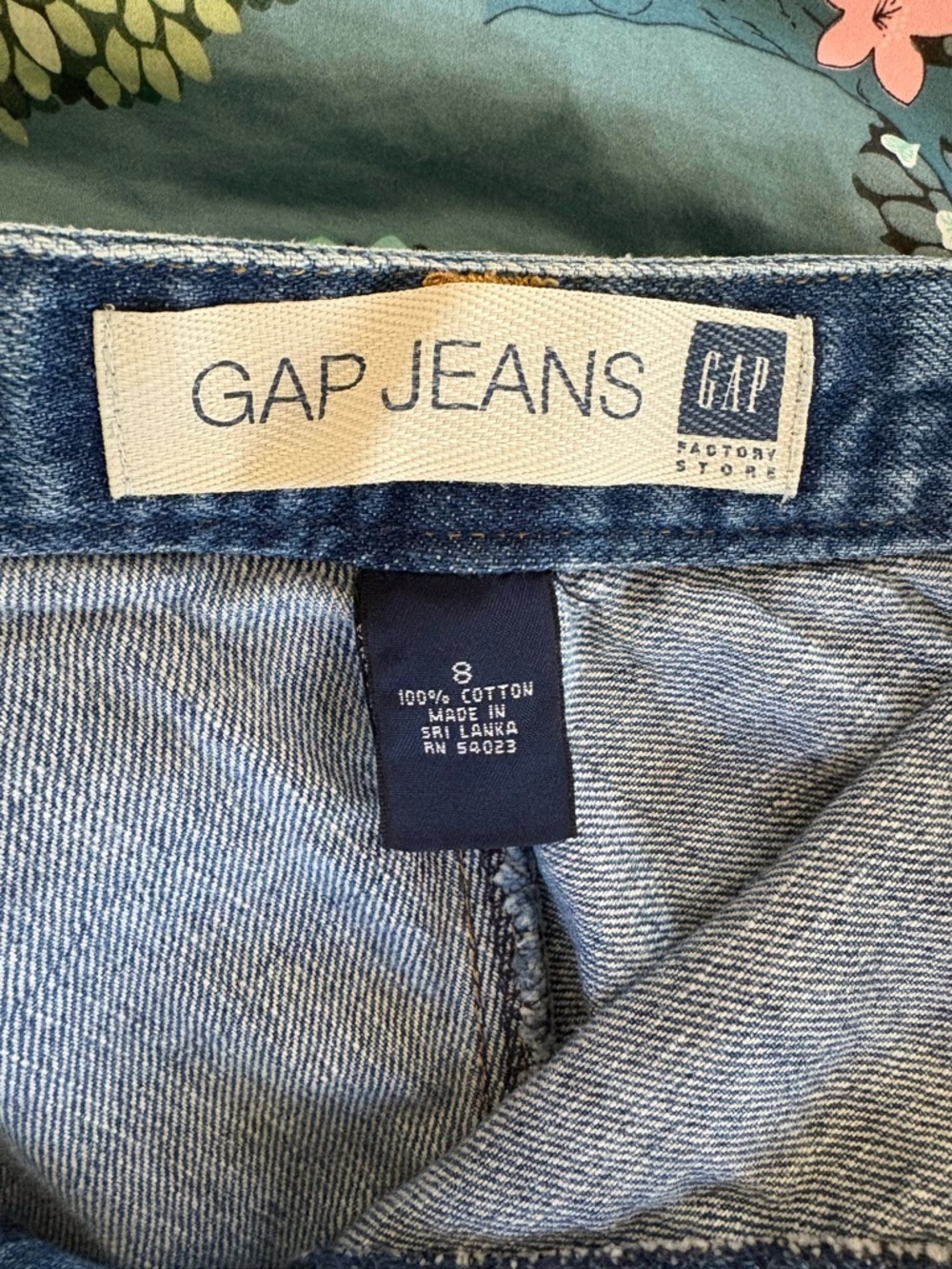 Vintage Gap Jean A-line Maxi Skirt - Picture 7 of 7